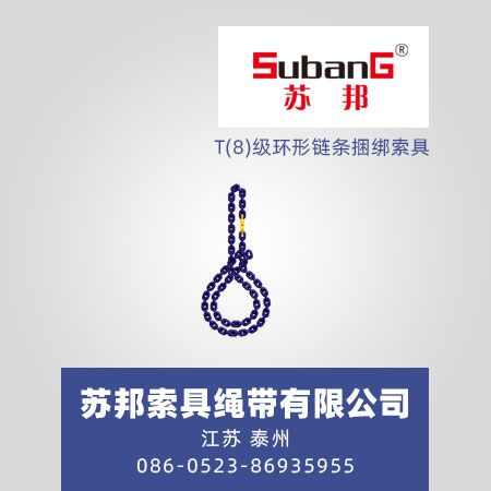 T(8)级环形链条捆绑索具